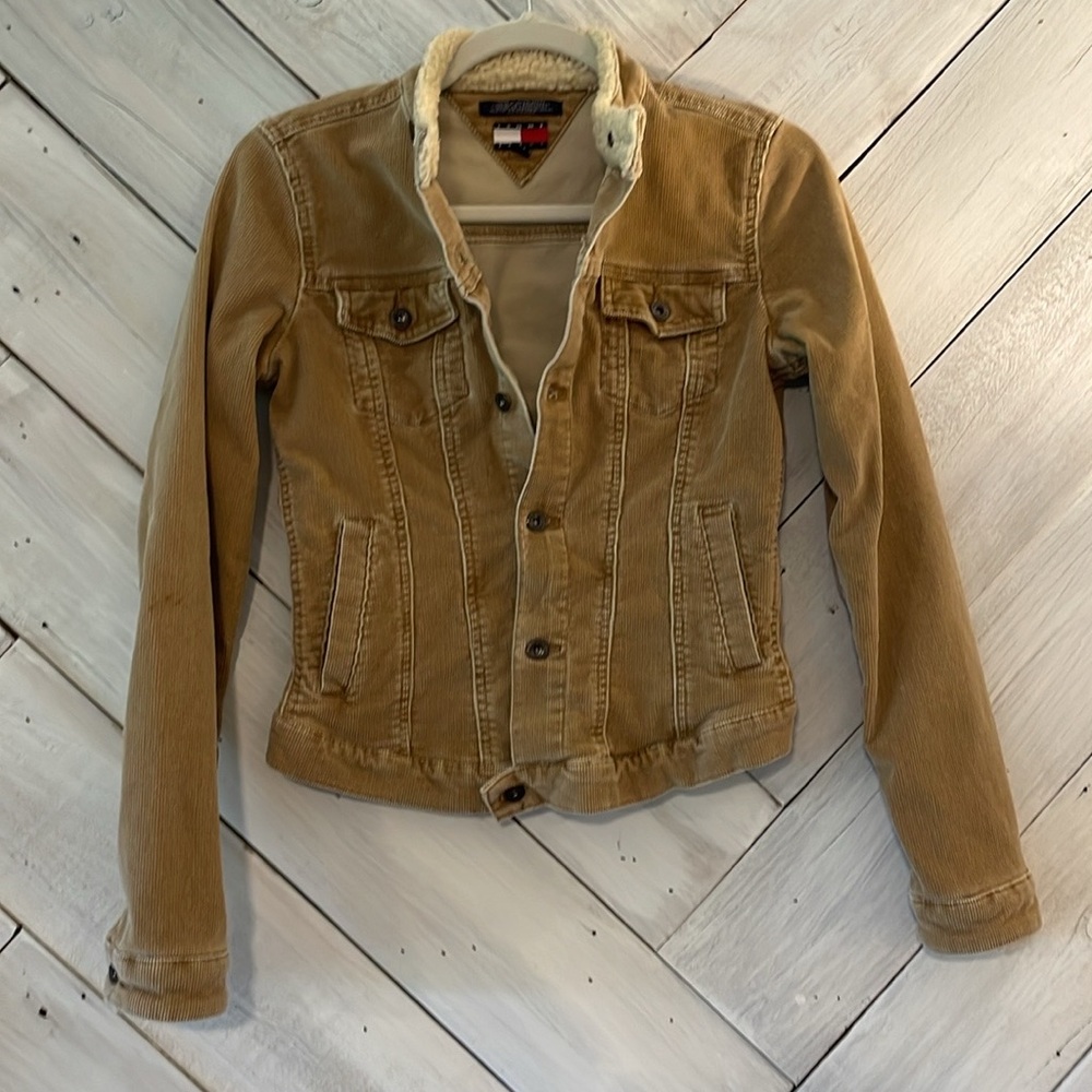 Tommy Hilfiger Y2K Corduroy Jacket Size Small